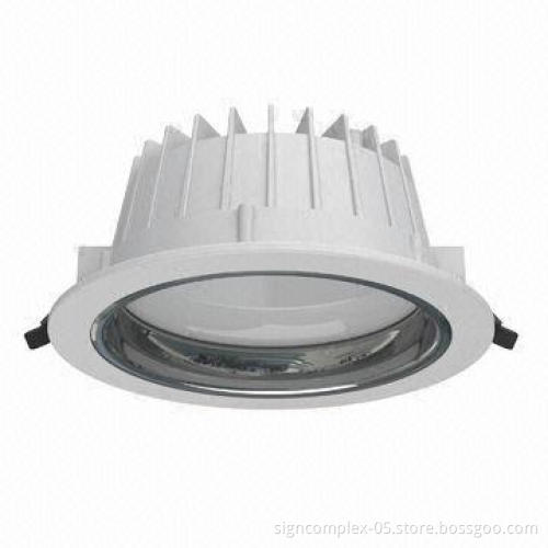 25W LED Downlight with Easy Heat-dissipation Secured Long Lifespan of LED and >0.9 Power Factor